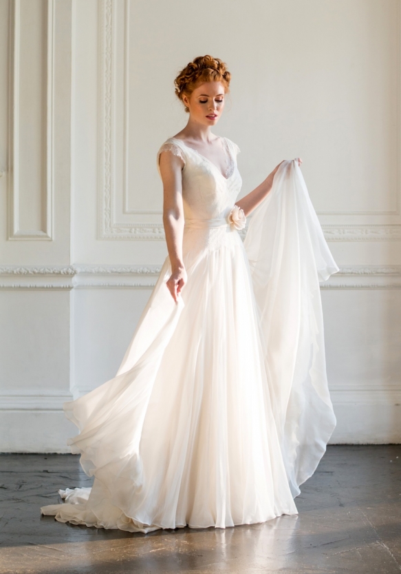 Nude Wedding Dresses 9